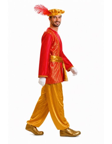 Costume Pagetto Gaspar Taglia L | Costumi per Adulti Il Re del Carnevale